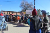 Ex-miners-queuing-in-Mafeteng-Teba-Office-for-Tshiamiso-Trust-outreach-to-make-claims